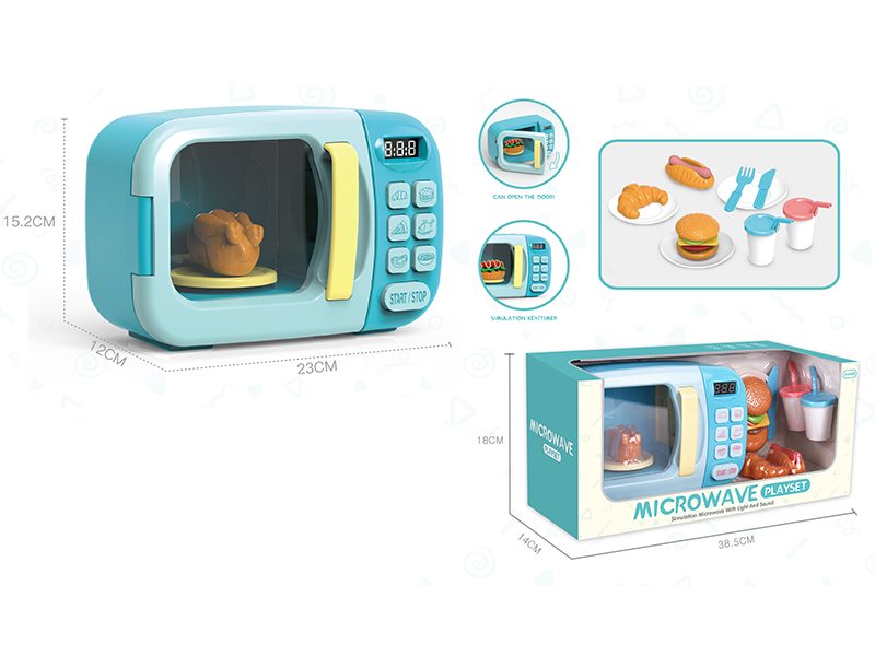 Microwave Oven( Blue)