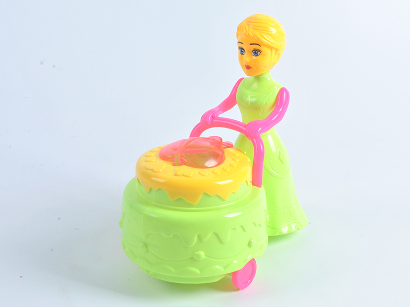 Pull Line Cake Car With Light