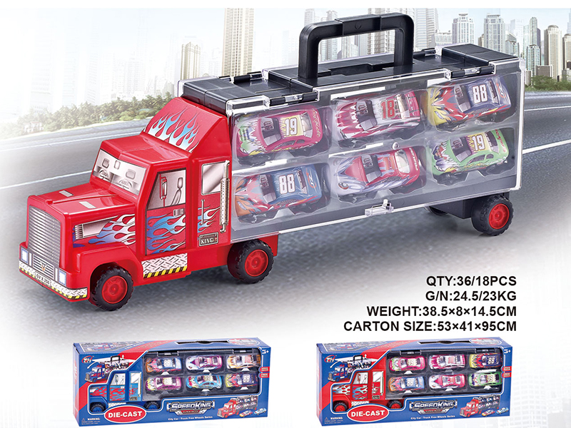 Container truck With 12  Cars