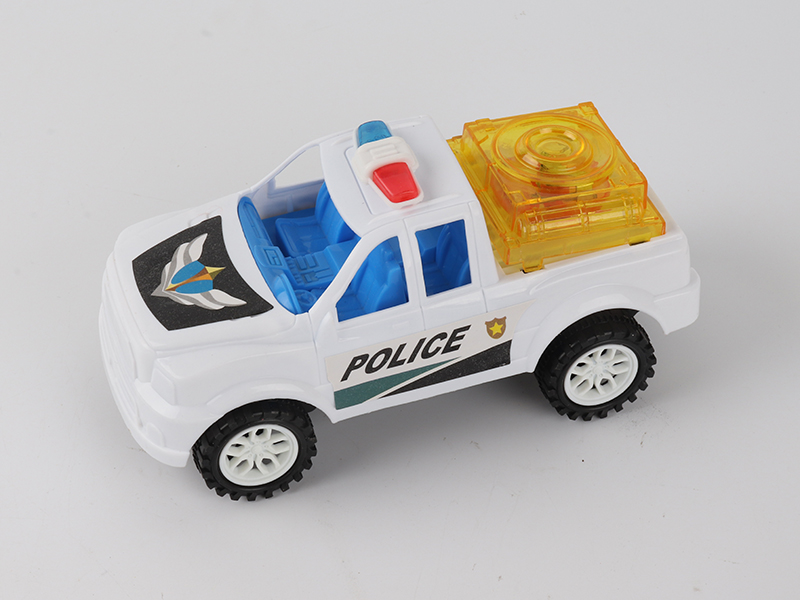 Pull Line Police Car With Light