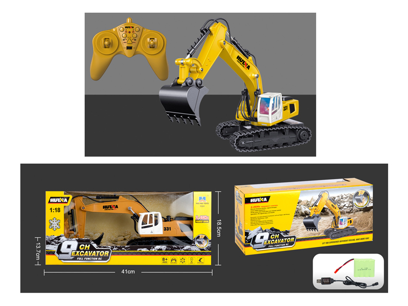 1:18 9CH R/C Excavator