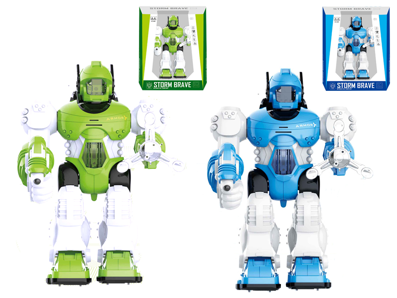 Robot (Two Color Green And Blue)