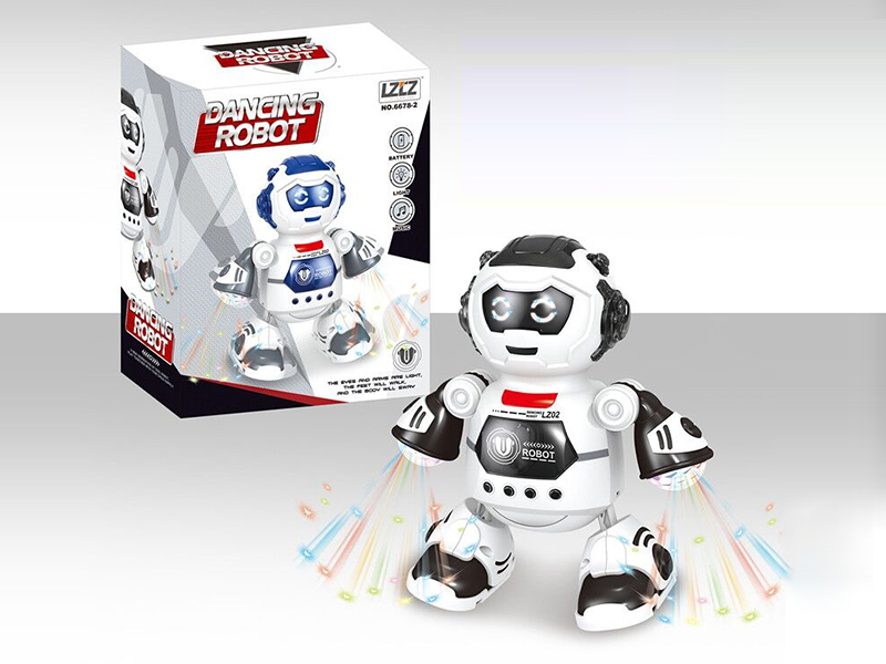 B/O Dancing Robot With Light And Music(2 Color)