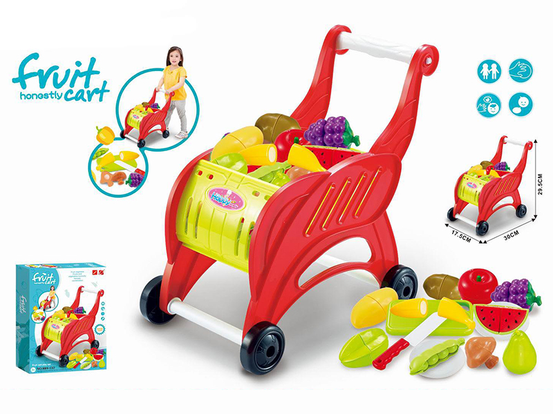 Shopping Cart Set(10PCS Cutting Fruits)