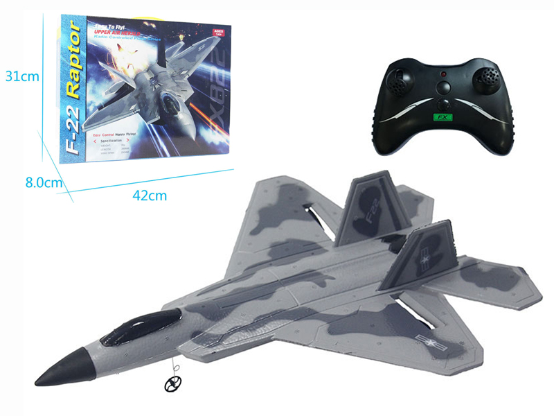 2CH Remote Control F22 Fighter