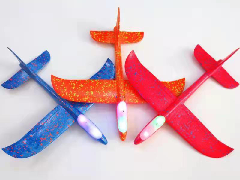 48cm Hand Throwing Airplane With Light