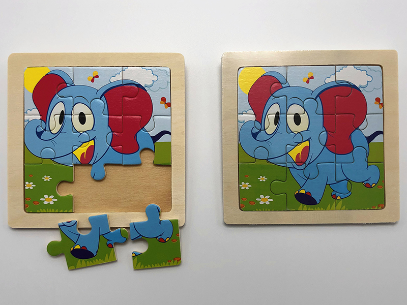 Elephant  Wooden  Puzzle