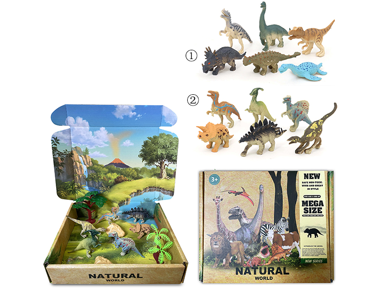 Dinosaur Scene Set (6PCS)