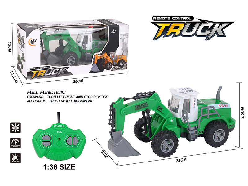 1:36 4CH Remote Control Farm Tractor?