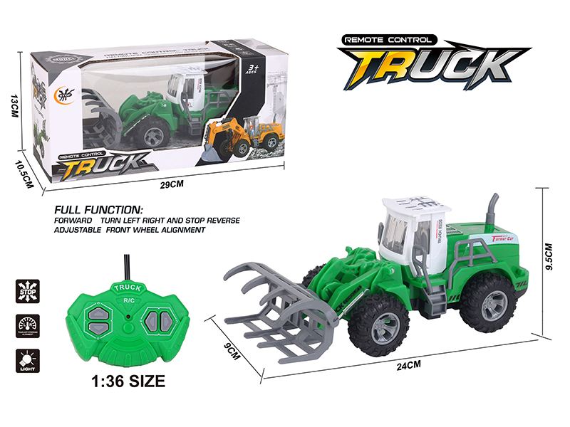 1:36 4CH Remote Control Farm Tractor?