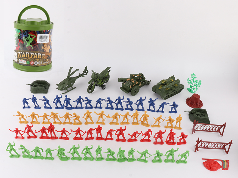 5cm Military Set 72pcs