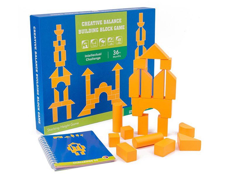 Wooden Creative Balance Building Blocks Game