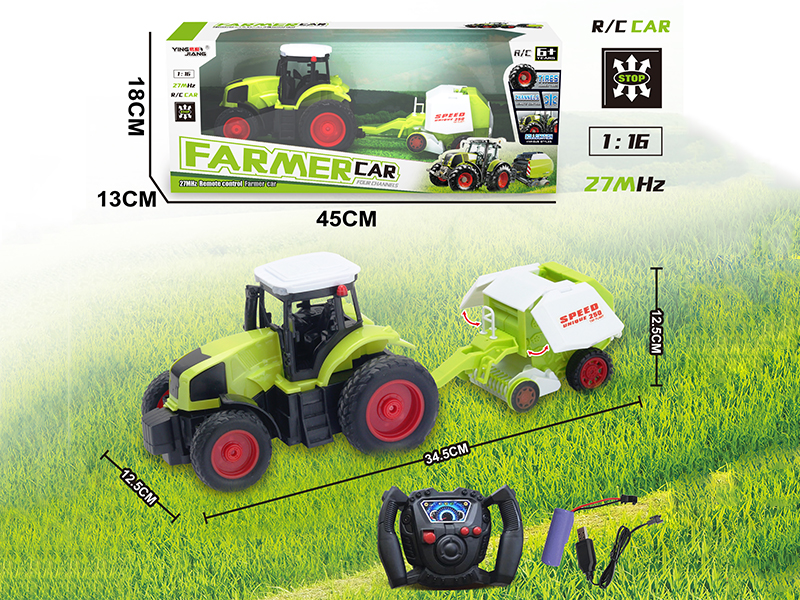 1:16 27MHz 4CH Remote Control Farmer Car