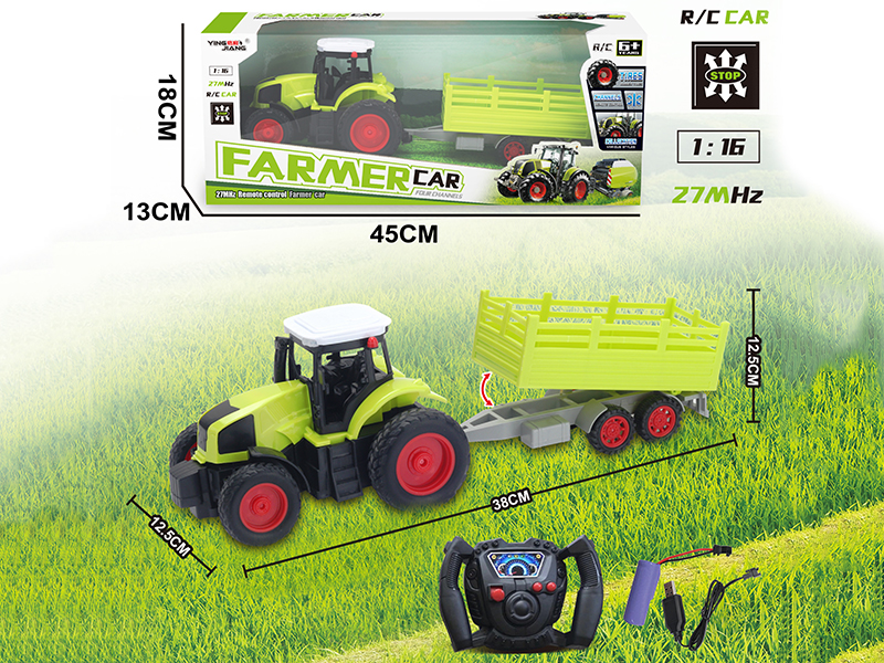 1:16 27MHz 4CH Remote Control Farmer Car