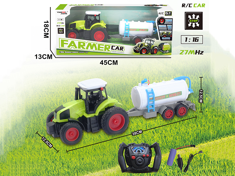 1:16 27MHz 4CH Remote Control Farmer Car