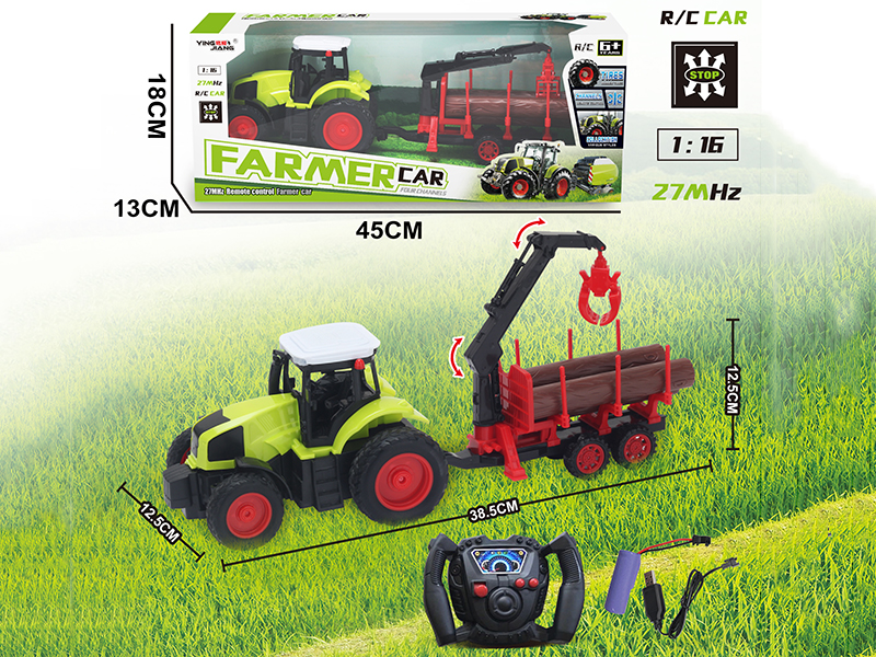 1:16 27MHz 4CH Remote Control Farmer Car