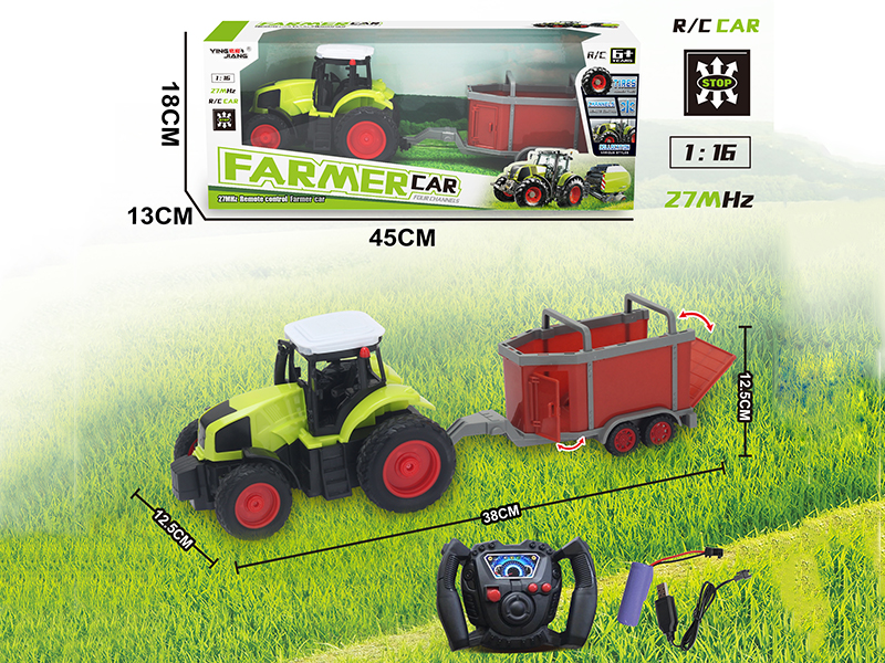 1:16 27MHz 4CH Remote Control Farmer Car