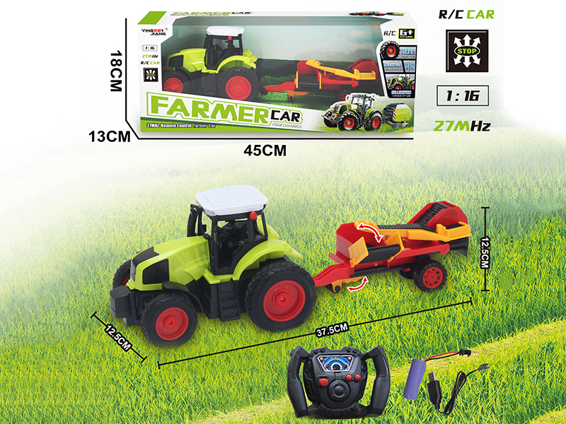 1:16 27MHz 4CH Remote Control Farmer Car