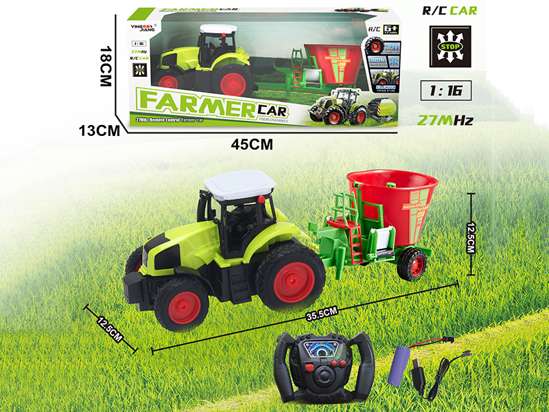 1:16 27MHz 4CH Remote Control Farmer Car