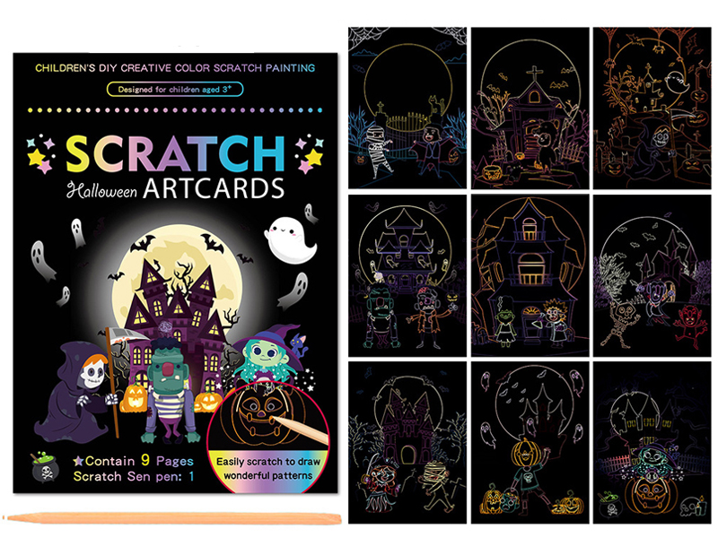 Halloween Scratch Card