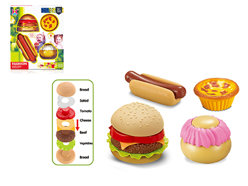 Hamburger Hot Dog Set