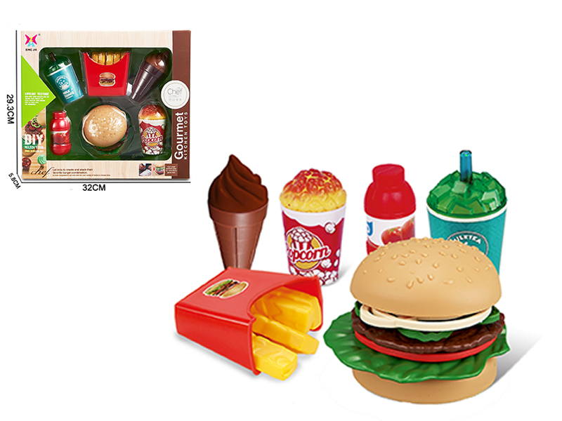 DIY Multilayer Hamburger Set