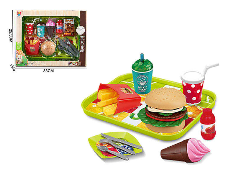 DIY Big Mac Hamburger Set