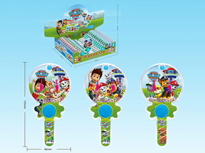 PAW Patrol Transparent Water Game 24pcs