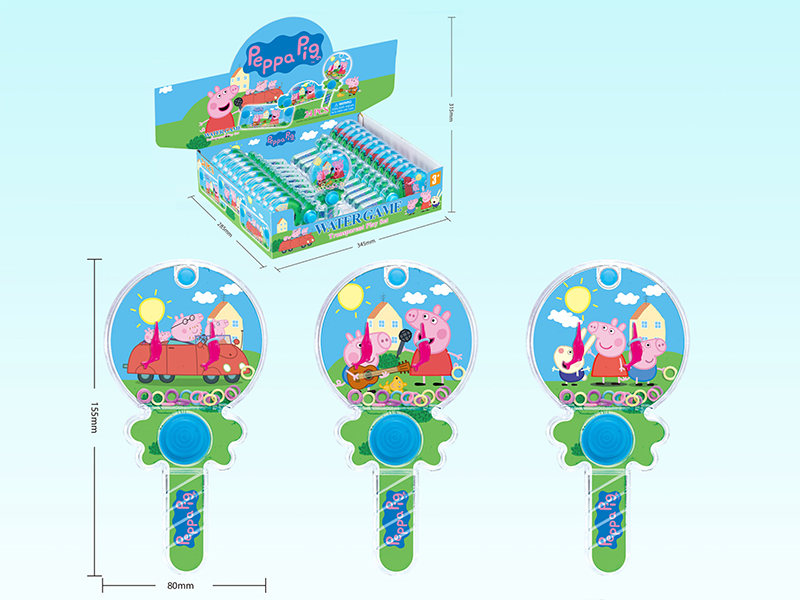 Peppa Pig Transparent Water Game 24pcs