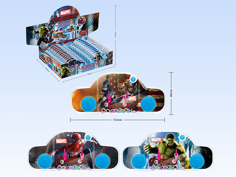 Avengers2 Transparent Water Game 24pcs