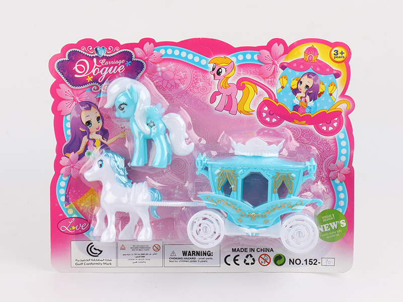 Carriage + Pegasus Poney