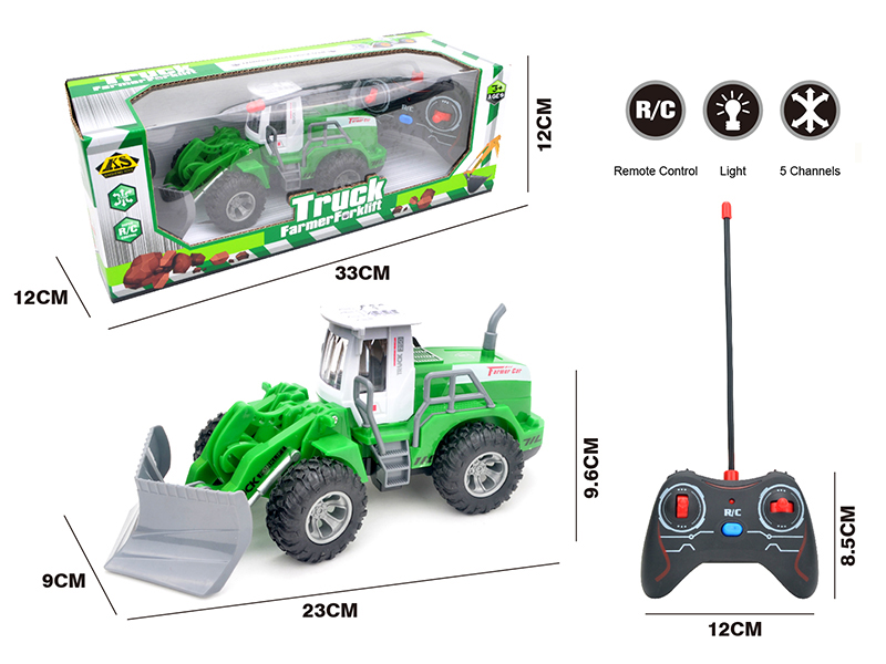 5 Channels Remote Control Farmer Car