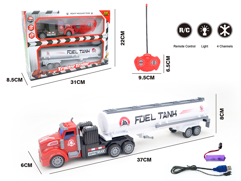 4 Channels Remote Control Container Car