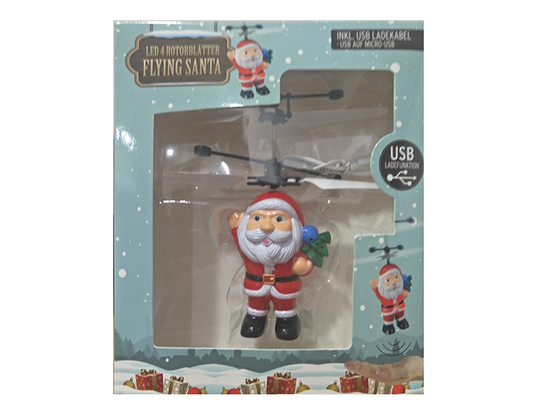 Induction Flying Santa Claus