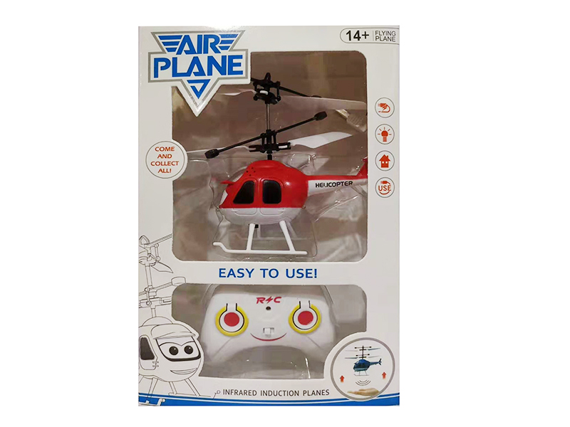 Remote Control Induction Flying Cartoon Helicopter