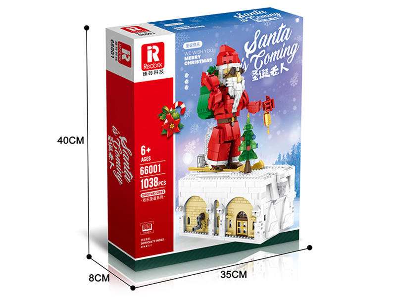 Santa Claus Building Blocks 1039PCS