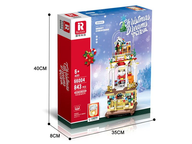 Dream Christmas Building Blocks 845PCS