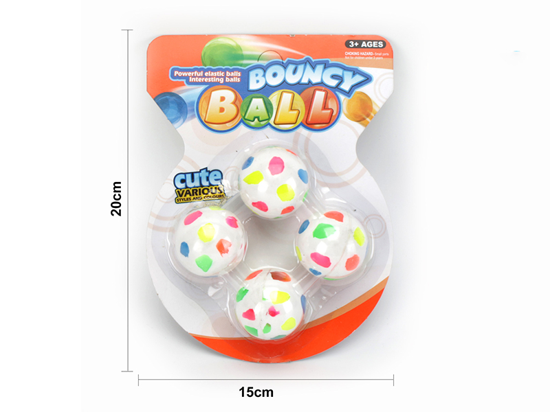 4pcs Bouncy Balls 45mm