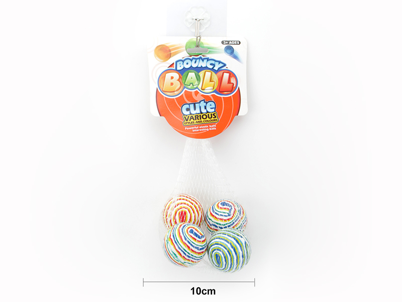 4pcs Bouncy Balls 45mm