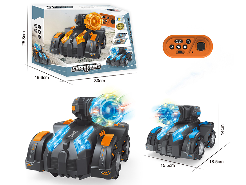 Infrared Ray Remote Control Stunt Drift Tank