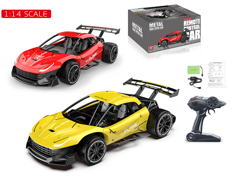 2.4G Remote Control 1:14 Alloy High-Speed Car