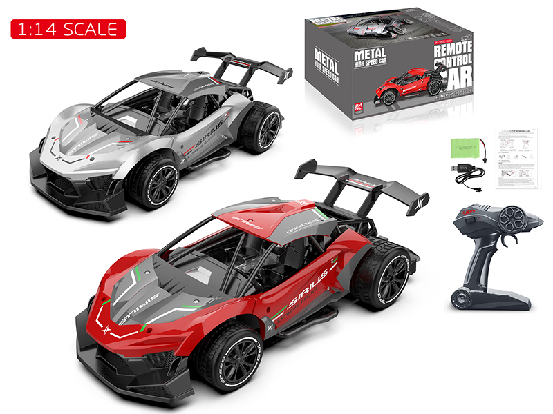 2.4G Remote Control 1:14 Alloy High-Speed Car