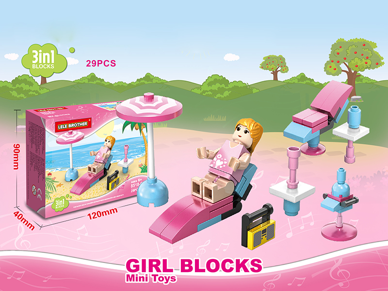 Girl Series Building Blocks 29PCS