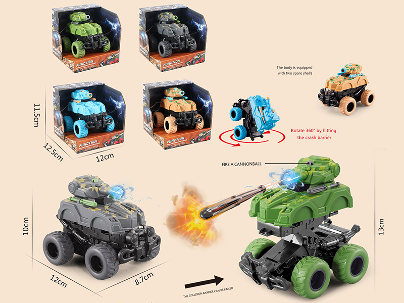 Ejection Friction Battlefield Tank