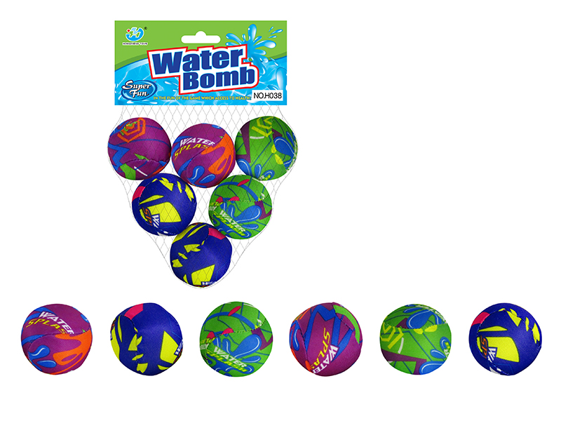 6pcs 5cm Water Splash Balls