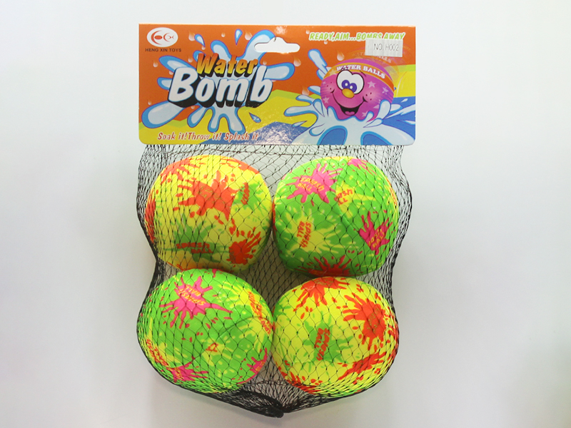 4pcs 7cm Water Bomb Splash Balls