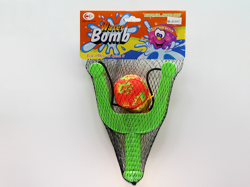 Slingshot + 1pcs 5CM Water Ball