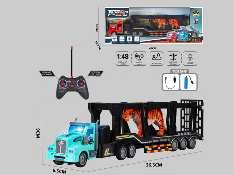 4-Channel Remote Control Transporter Truck