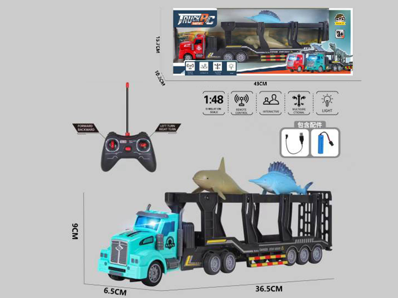 4-Channel Remote Control Transporter Truck