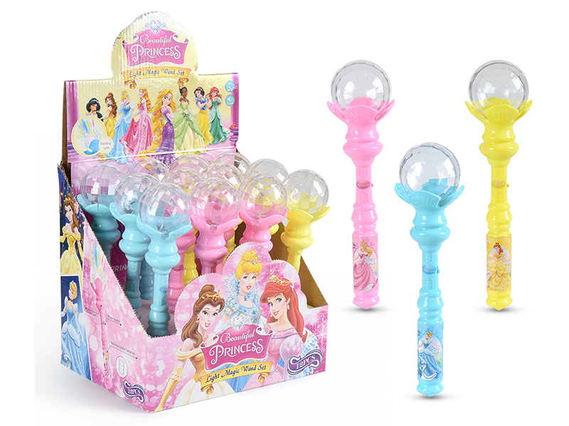 Disney Princess Flash Magic Stick With Light And Music(Candy) 12PCS